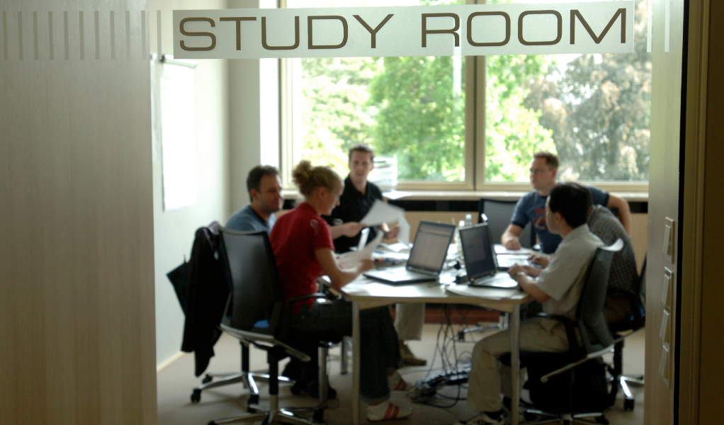 Students in our Study Room